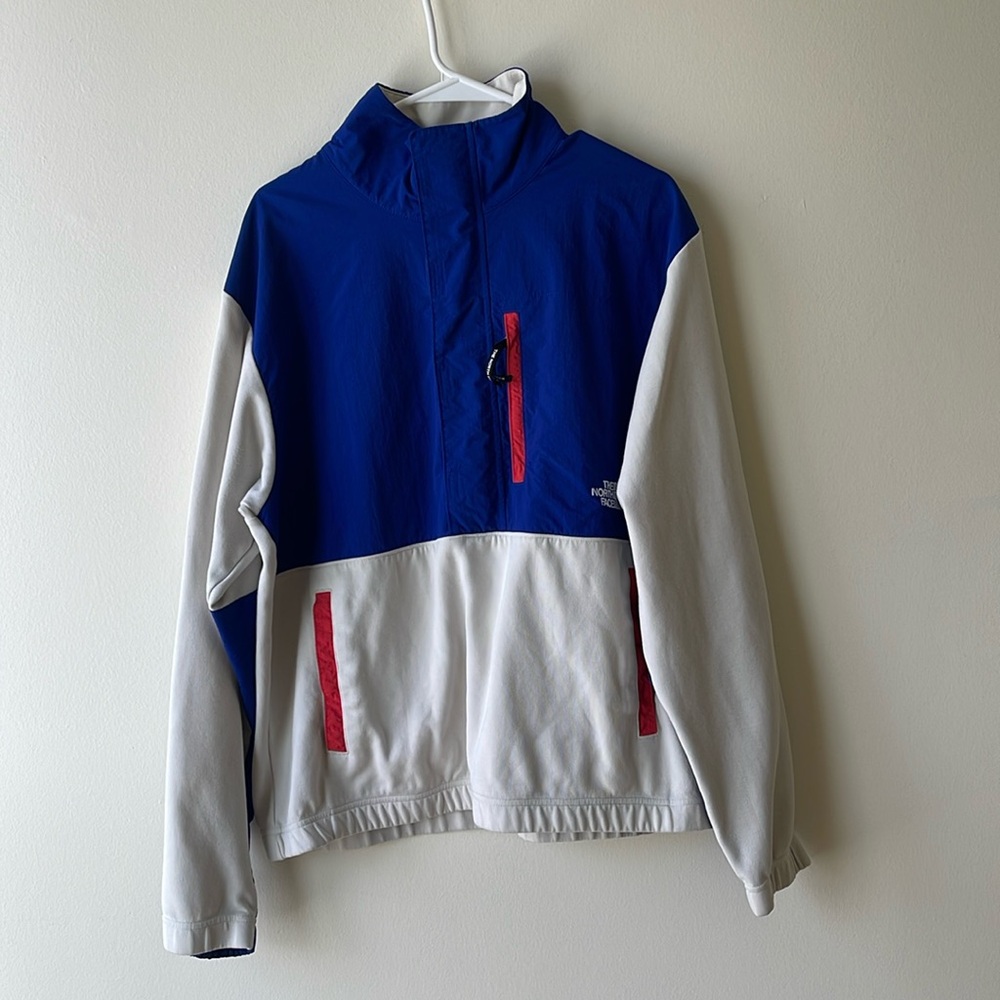 North Face Zipped Sweater Colorblocked Men's Large